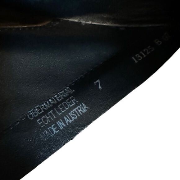 Paul Green Black Suede Jillian Ankle Booties - Picture 12 of 13